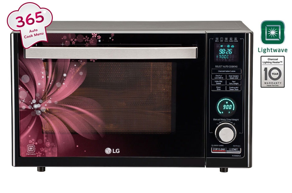 LG MJ3286BRUS Charcoal Convection Microwave Oven LG India